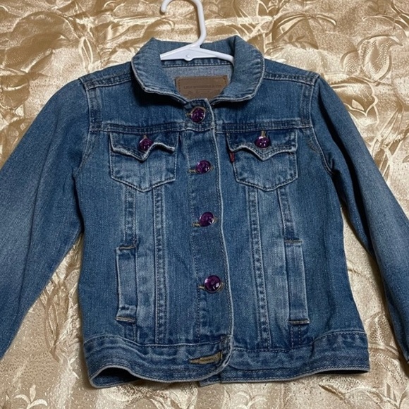 NWOT Levi girls Jean jacket - Picture 4 of 4